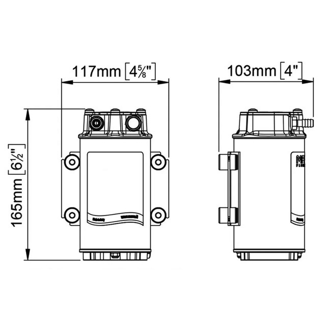 Compresseur M1 12V Basuri référence fournisseur 1252101